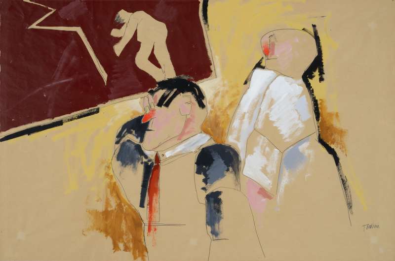 Emilio Tadini, Senza titolo, 1986
