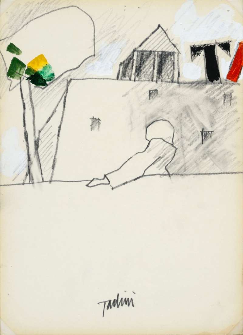 Emilio Tadini, Senza titolo, 1990