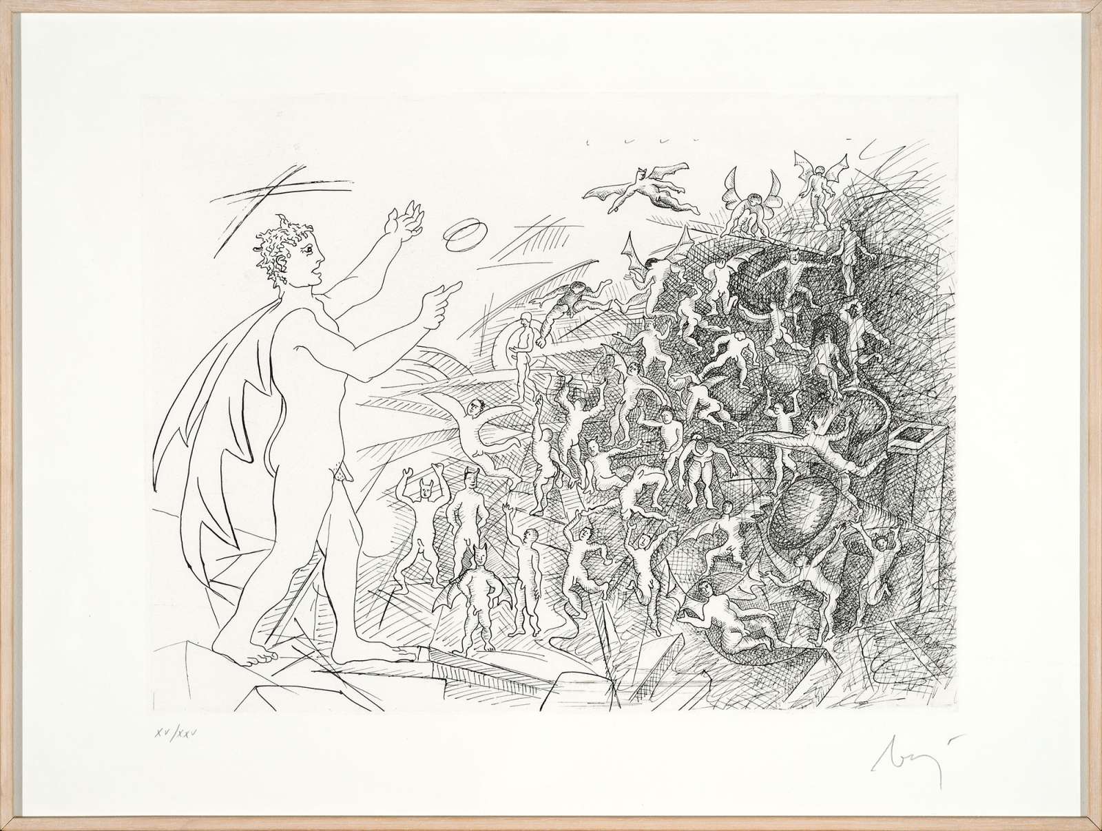 Enrico Baj, Il Paradiso Perduto, 1987