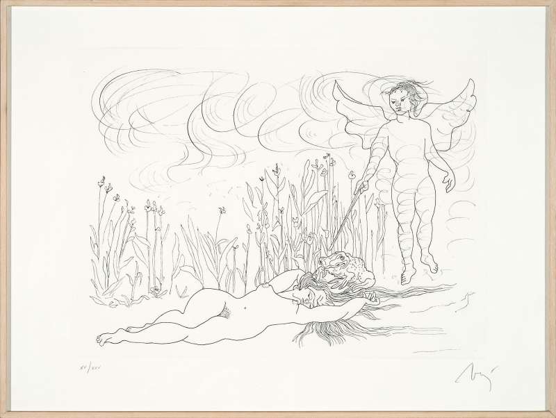 Enrico Baj, Il Paradiso Perduto, 1987