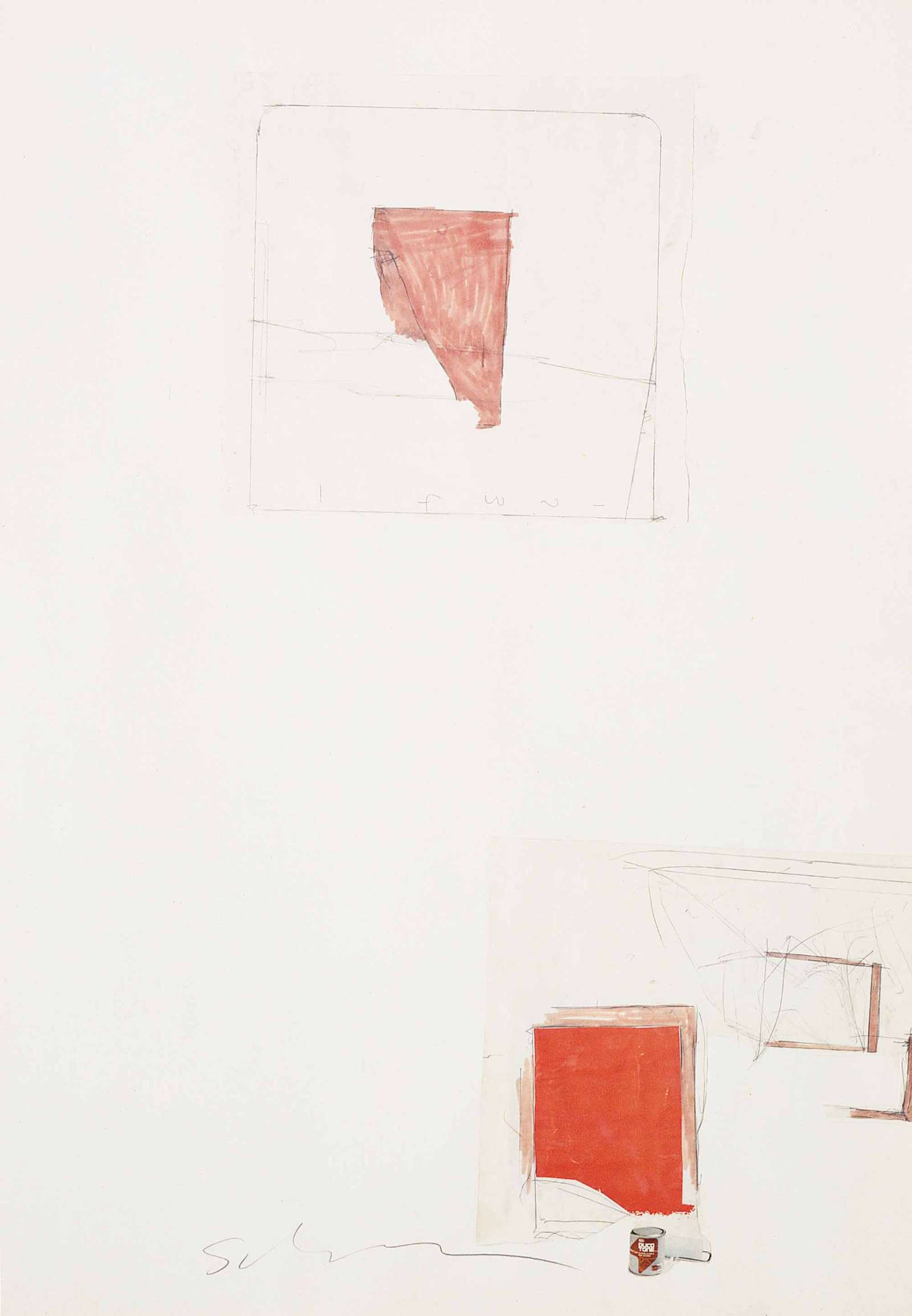 Mario Schifano, Senza titolo, 1971–1972